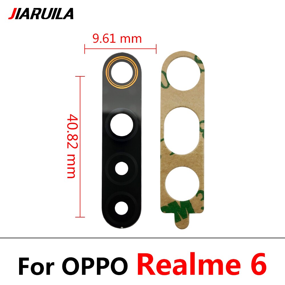 Szkiełko aparatu obiektyw dla Oppo A1k A5S A8 A9 A15 A16 A52 A53 A54 A74 A93 Realme 5 obudowa aparat z tyłu szkiełko aparatu za pomocą kleju naklejki + narzędzia: Realme 6