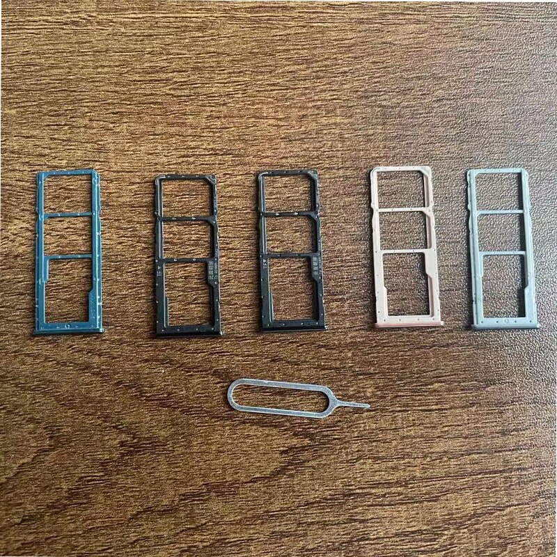 10Pcs Voor Huawei Y9 Sim Card Tray Slot Houder Adapter Connector Voor Huawei Genieten 9 Plus Vervangende Onderdelen