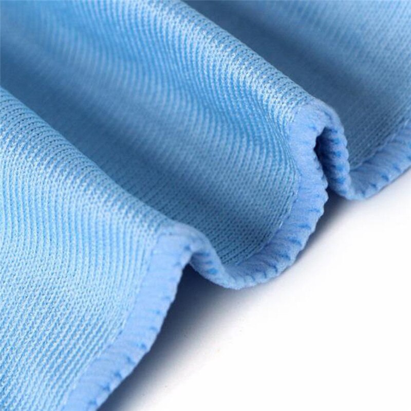 Paño de microfibra de vidrio para limpiar el coche, toallas de tela para lavar ventanas, paño absorbente para pulir el parabrisas, 30cm x 30cm, 1 unidad