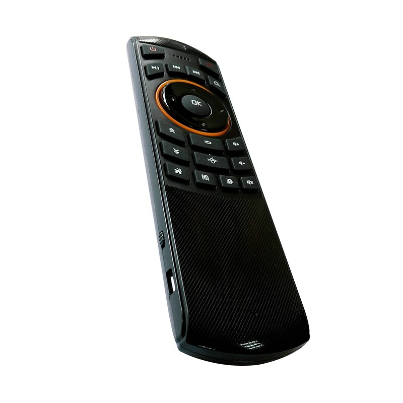 Mini 2.4GHz Wireless QWERTY Keyboard Air Mouse Handheld Remote Control 6 Gxes Gyroscope for Mini PC TV Box