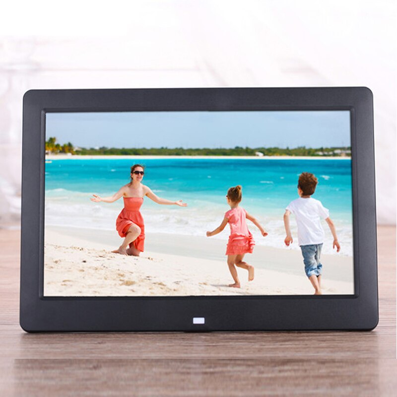 Digital Photo Frame 10.1" HD TFT-LCD 1024*600 Digital Photo Frame Alarm Clock MP3 MP4 Movie Player