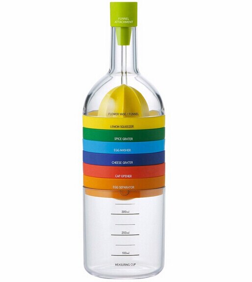 Multi Functional 8 in 1 Kitchen Tool Set Multipurpose Kitchen Accessories Gadget Kitchen Bottle Tools