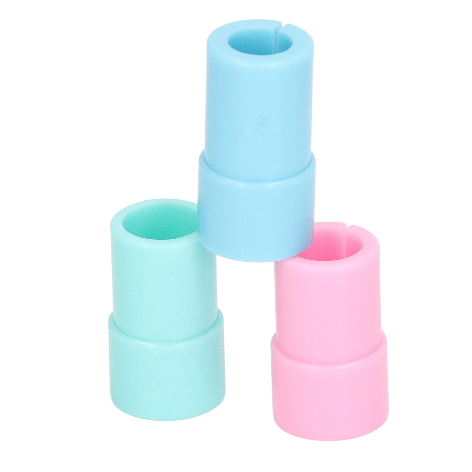ABS Marcador Pen Adapter, Conveniente para porta-canetas, Conveniente, Prático, Identificar Facilmente, Acessórios, Altura: Prateado
