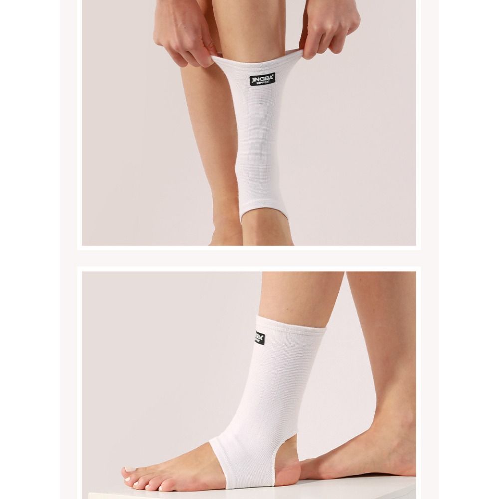 Compressieband Duurzaam Nylon Enkelsteun Zwart Wit Kaki M/L/Xl Enkelbrace Elastische Achillespees Brace Voetverstuiking