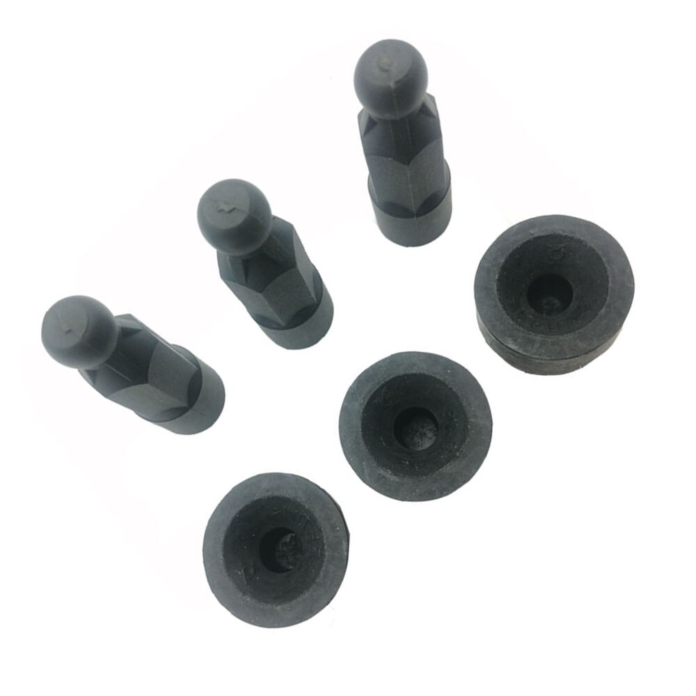 Engine top pads for ford focus 2 mk2 engine hood cover buffer pads screws 6pcs