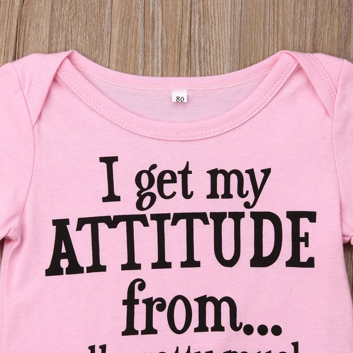 Cute Infant Baby Girls Boys Cotton Bodysuit Letter Print Short Sleeve Pink Jumpsuit Clothes Outfits 0-18M