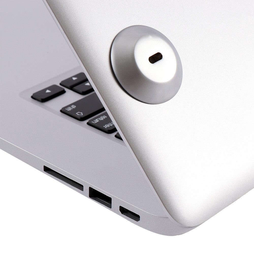 1 PC Notebook Keyhole Lock Hole Compatible Round Tablet And Phone External Laptop IPad Security Anti-theft Tool