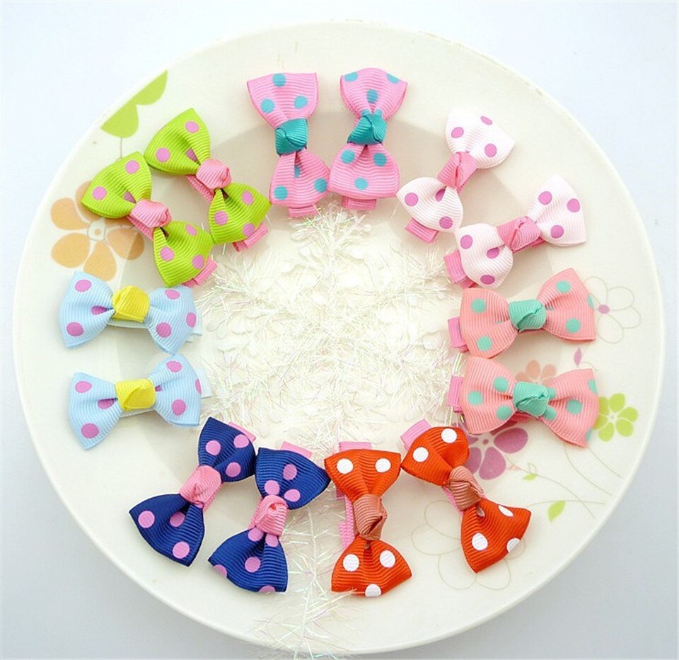 5pcs Cute Chidlren Hair BB Clips Headdress Korean Fruit Bowknot Hair Accessories Hairpins For Girls Kids Barrettes Big Discount