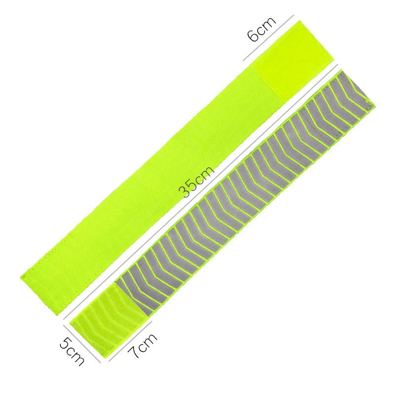 Safety Reflective Arm Wrist Band Belt Strap Sports Night Running Cycling Reflective Arm Band