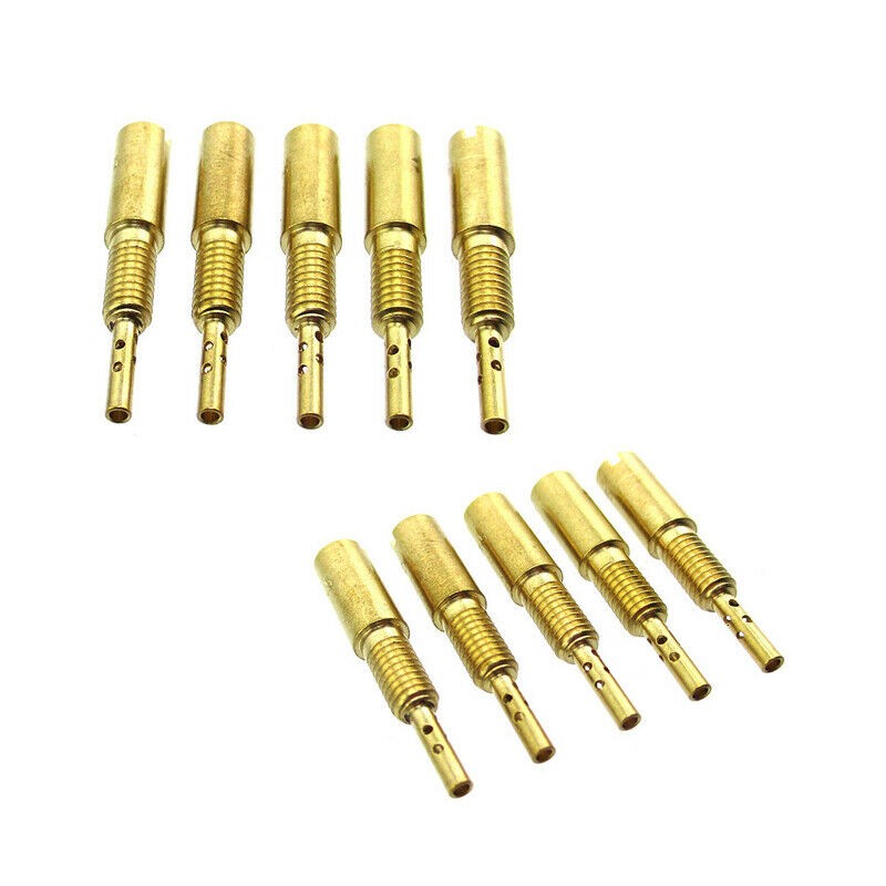 Carburetor Pilot Jet #15-17.5-20-22.5-25-30-32.5-35-37.5-40 For Mikuni 34 HS40 HSR VM28/486 TM40