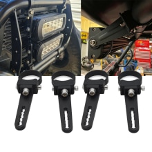 UTV 1.75&quot; Adjust Light Bar Roll Cage Mount Bracket Clamp Aluminum For Polaris RZR Sportsman/ Can-Am/ Honda/ Kawasaki