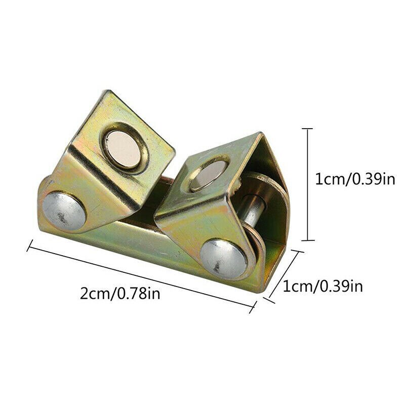 Magnetisk svejseholder v-type klemmer v-formet svejsearmatur justerbar magnet v-puder håndværktøj metalbearbejdningsværktøj