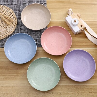 Japanese dish dish dish fruit plate small bone plate plate plate set: 15cm   5pcs