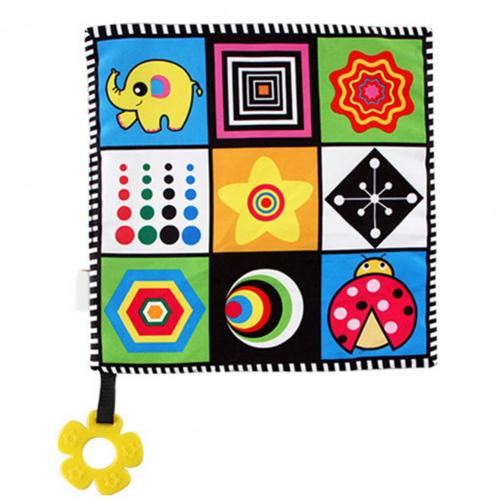 1 set baby-taschentücher mit cartoon-print, mehrzweck-polyester, kleinkind-kinderbett-handtuch, gesichtstuch für neugeborene: Schmetterling