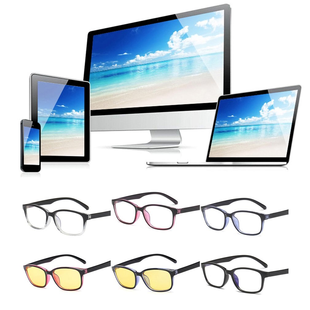 Anti-Blue Light Mobile Phone And Computer To Protect Eyes Glasses PC Lightweight Clear Vision Filter High-Energy