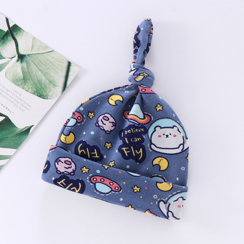 100% Cotton Baby Hat Newborn Photography Props Cap Accessories Kids Boy Girl Kinderen Muts Child Beanie Toddler Hats: WDM0029