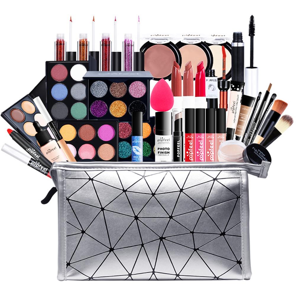 Make-Up Set All In One Volledige Professionele Make-Up Kit Voor Meisje Make-Up Set Voor Beginner: C  37PCS