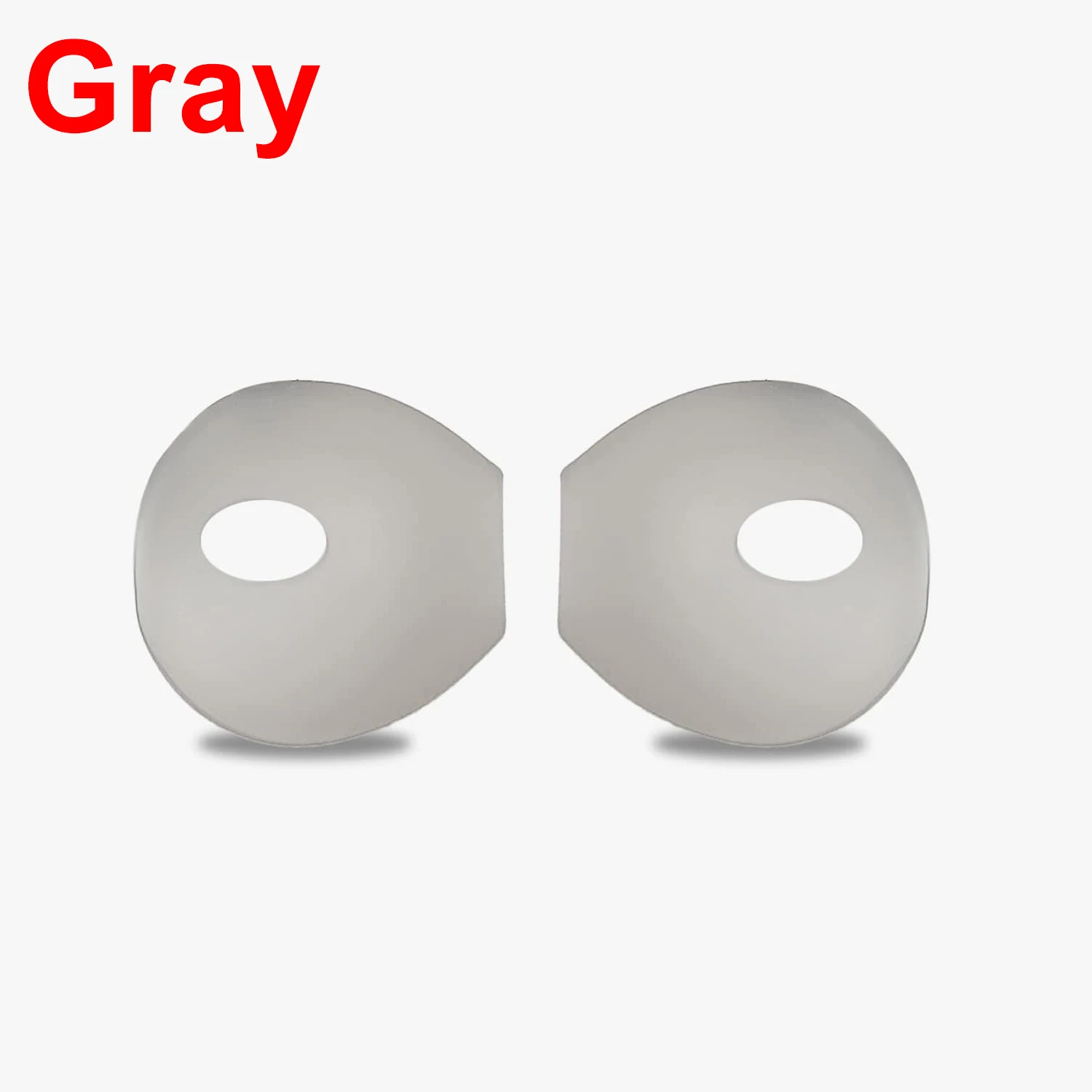 Replacement Soft Silicone Earbud Ear Tips Anti-Slip Sports Earphone Ear Covers for Apple IPhone 8S 7 6S 6Plus 5 Wired Headphones: 3XS / Khaki
