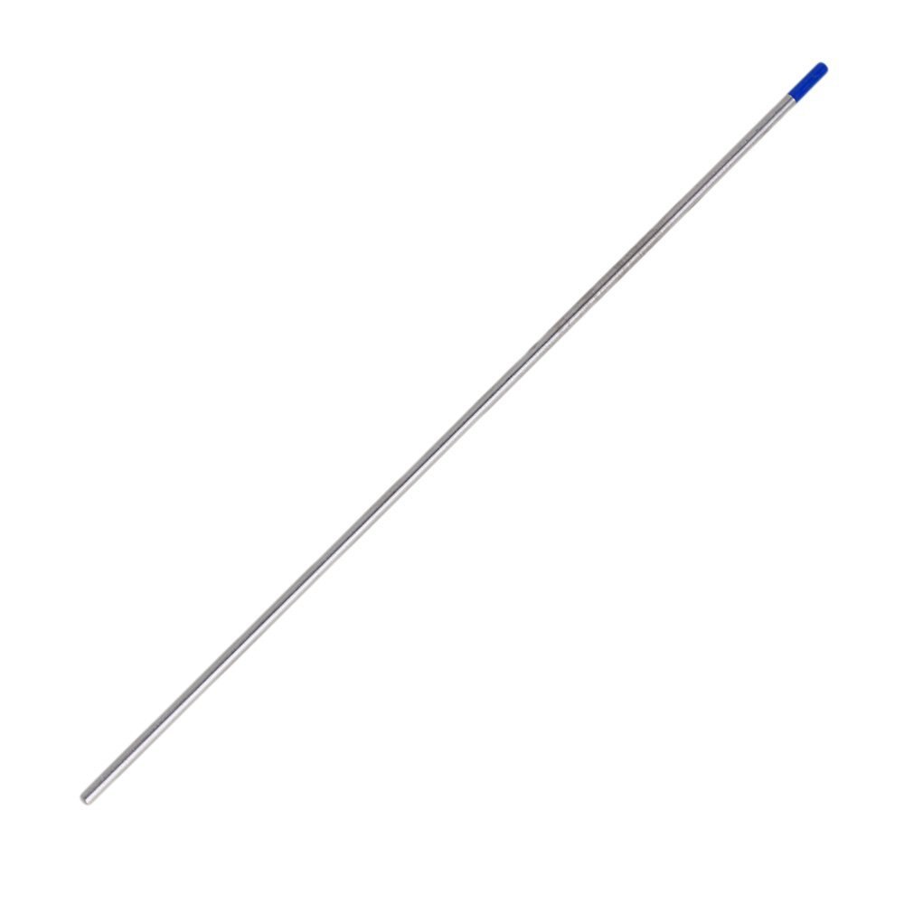 2,4x175mm 2% Thoriated Schweißen Wolfram Elektroden mit Blau Spitze Pack von 10