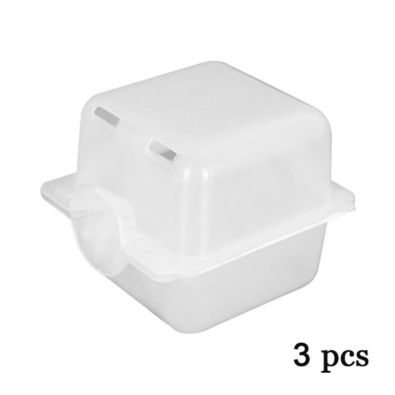 Boîte de greffe de balle de propagation à haute pression d'équipement d'enracinement de plante réutilisable: white-3pcs