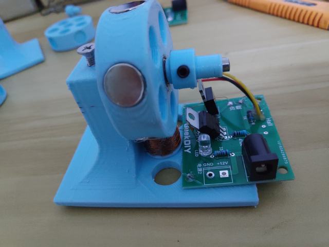 Single-coil Motor 3D Printing Motor Magnetic Motor