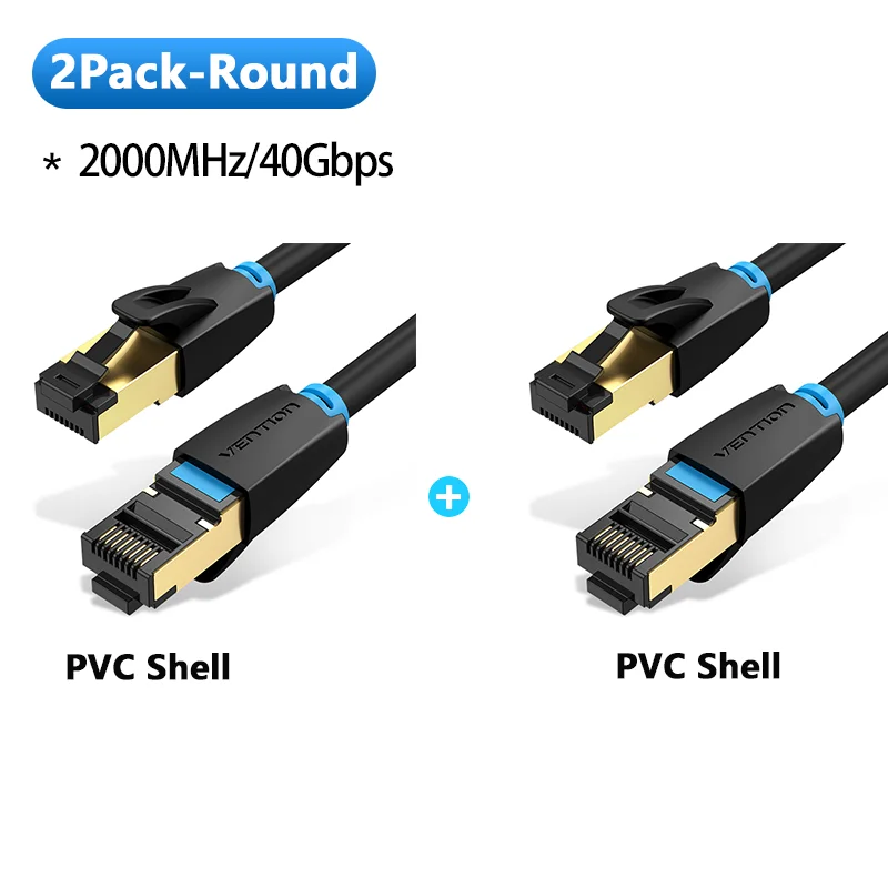 Tions Cat8 Ethernet Kabel 40Gbps RJ45 Netzwerk Kabel Katze 8 SFTP RJ45 Patchkabel für PC Modem Router Laptop kabel Ethernet Cat8: Braun / 100 m