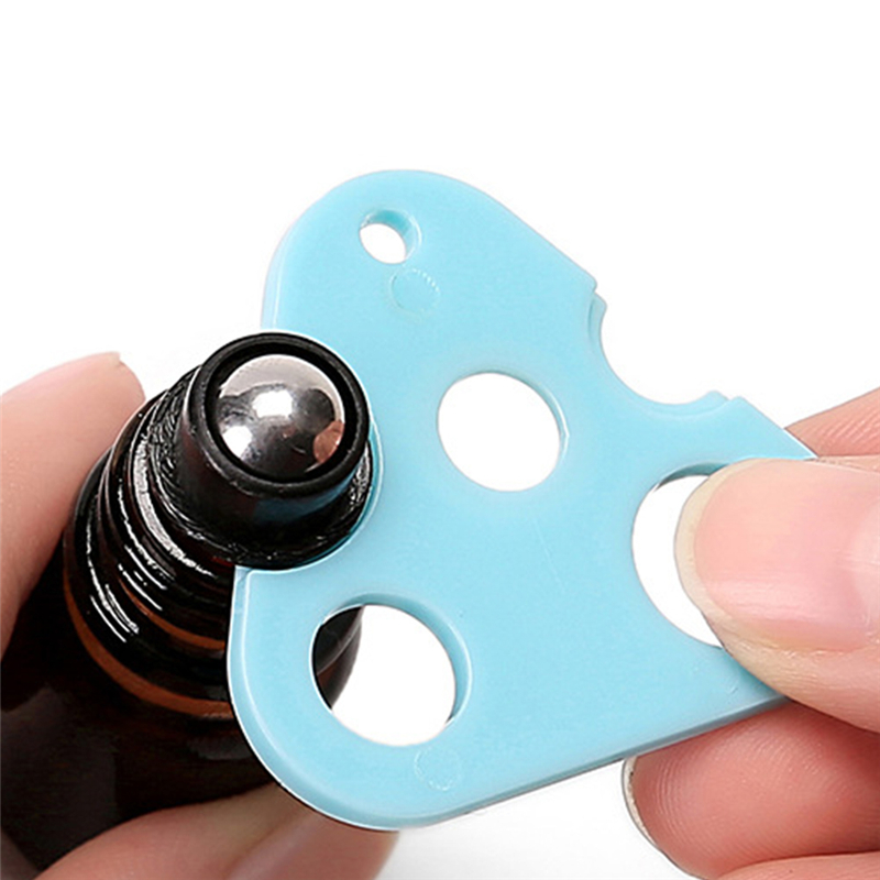 Essential Oil Opener Key Tool Remover For Roller Balls and Caps Bottles Plastic Opener Roller Bottle Corkscrew Tool