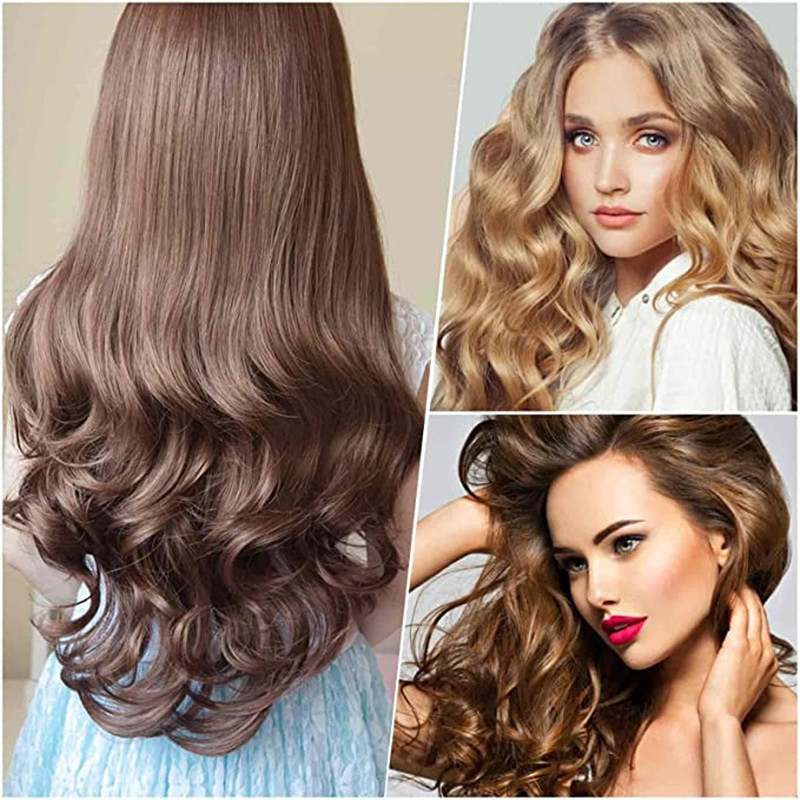 Lockenwickler, schadet dem Haar nicht, magischer Lockenwickler, natürliches Lockenwickler, keine Hitze, Haarpony, Volumen, selbstklebend, mit Klettverschluss, DIY-Styling-Werkzeuge