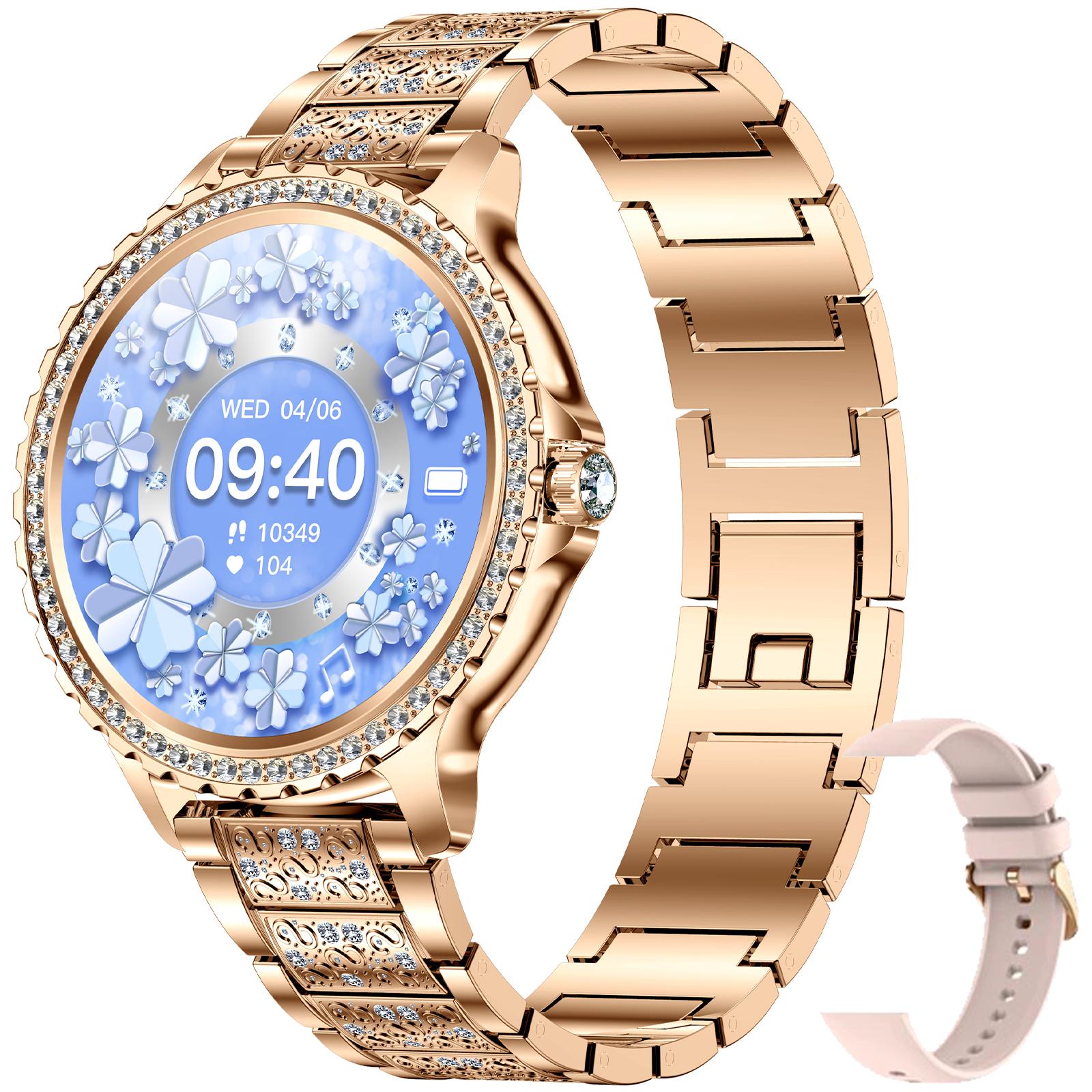 EIGIIS-Montre intelligente I58 pour femme, écran HD 2024 ", montres de sport à la , appel Bluetooth, moniteur de santé, étanche IP67, , 1.32