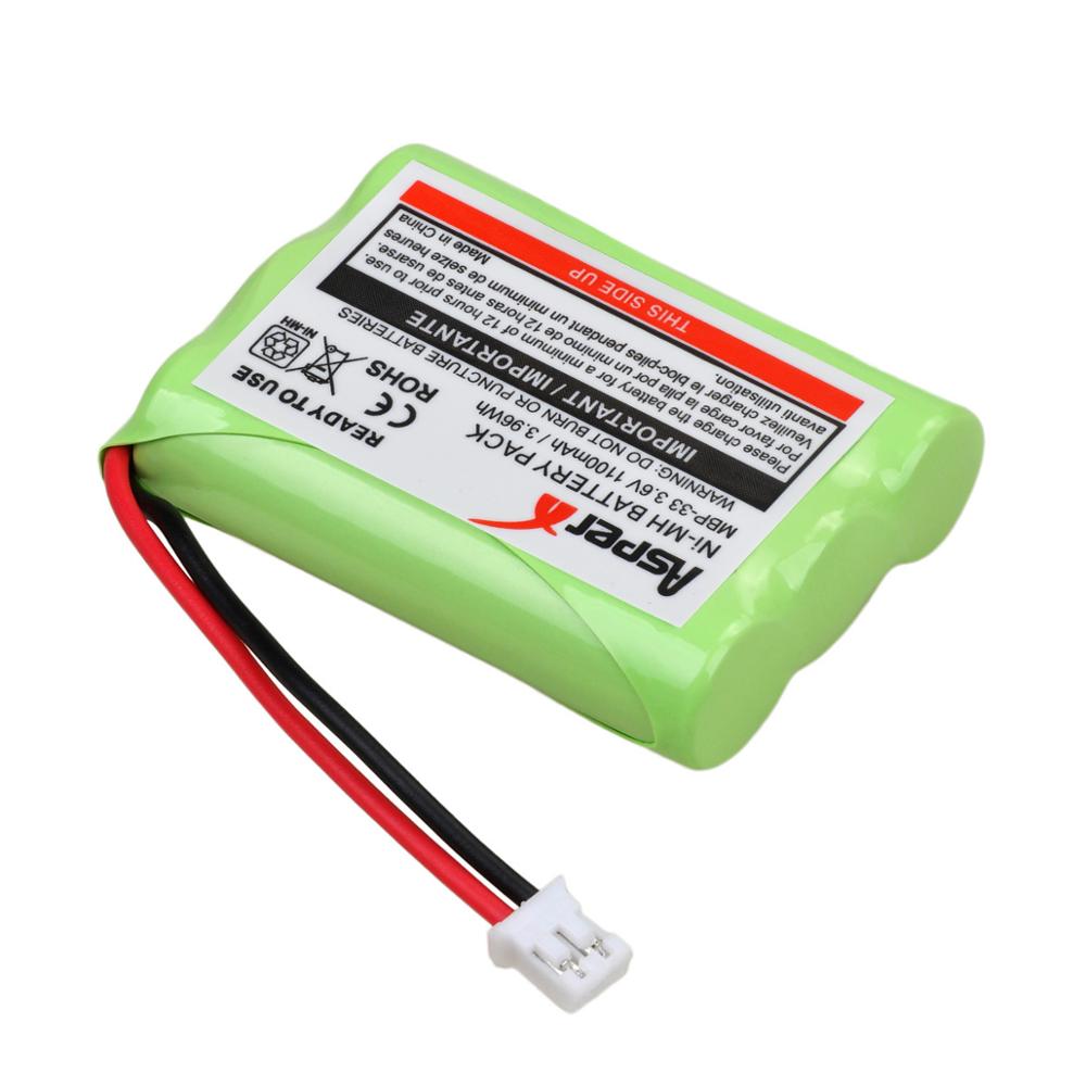 AsperX MBP-33 Batterie 3,6 V 1100mAh Batterie für Motorola MBP33 MBP33S MBP36 MBP36S MBP36PU MBP43