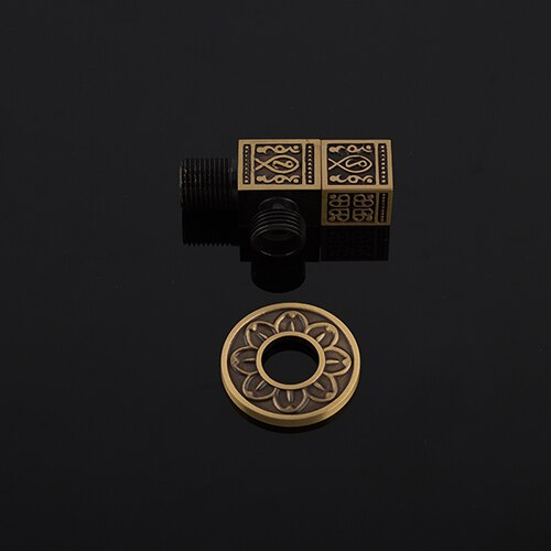 GAPPO Angle Valve Water Control Valve Faucet Antique Brass Diverter Toilet Valves control Accessories Bathroom Tap: Default Title