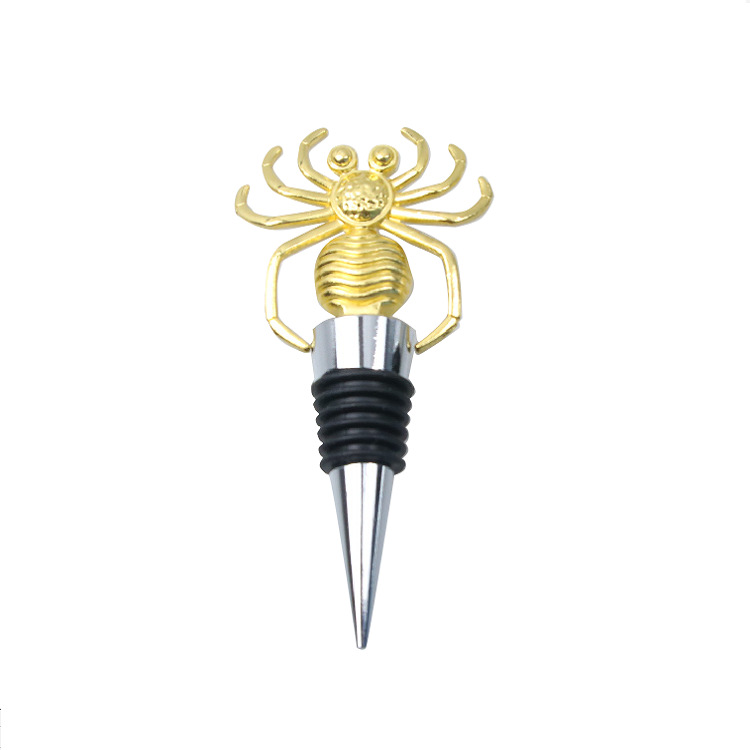 Tapón de botella de vino, rozador /abeja/araña/búho, barra decorativa, corcho de preservación, herramientas selladas al vacío: C