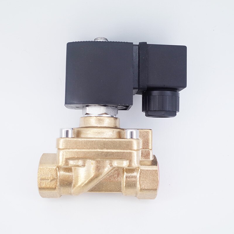 50bar Air compressor injection valve gas solenoid valve 1/2" JT5241015 NC Diaphragm brass water valve for Blowing machine