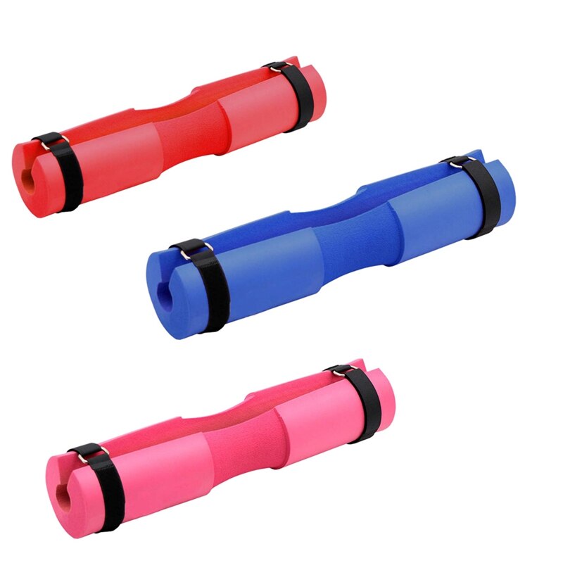 Fitness-langhantelkissen, nackenpolster, schaumstoff-langhantelkissenbezug, kniebeugenpolster, langhantel-schulterpolster, kniebeugen im fitnessstudio, gewichtheben, fitnesstraining