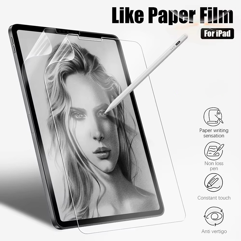 Matte Screen Protector For iPad 10 9 8 7 10.9 Mini 6 Air 5 4 3 2 1 Like Paper Film Pro 11 12.9 Screen Film
