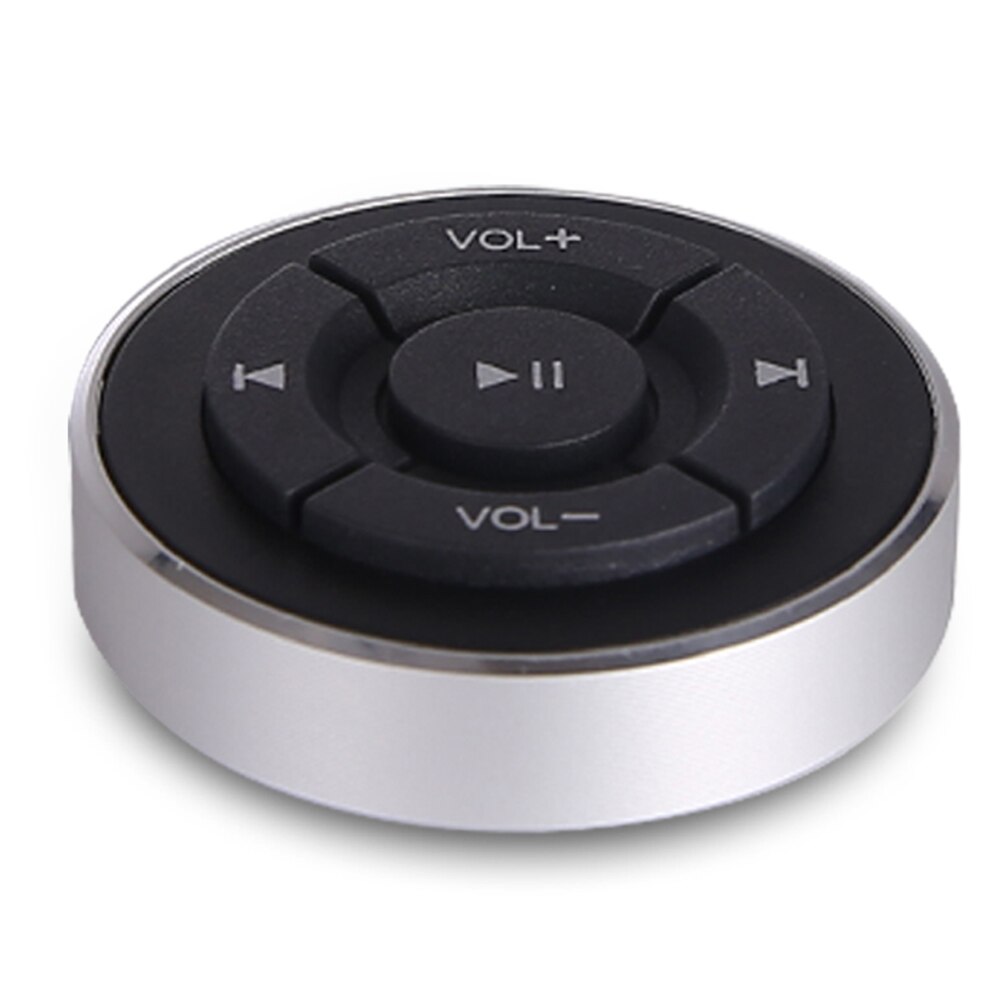 Wireless Remote Control Bluetooth Car Steering Wheel Handle Mount Safe Driving Easy Operate Auto Sensitive Mini Media Button