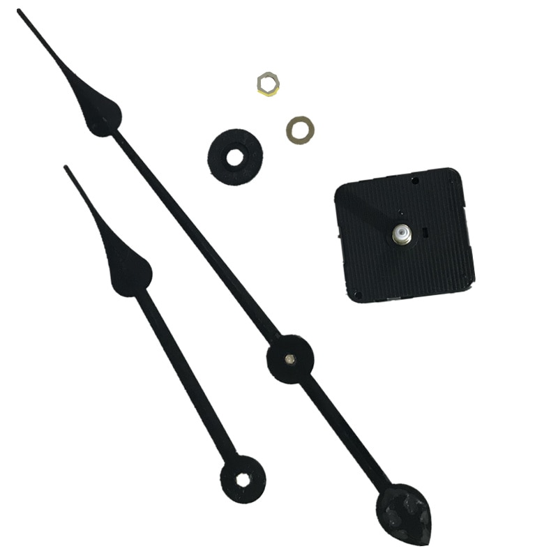 Grote Klok Lange Pointers Opknoping Diy Quartz Horloge Stille 28Mm Wandklok Beweging Quartz Reparatie Beweging Klok Mechanisme Onderdelen