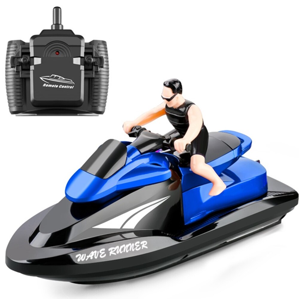 20 KM/H RC Motorboat Wireless Remote Control Ship Boat High Speed Electric Shipboat Model Kids Toys Boys