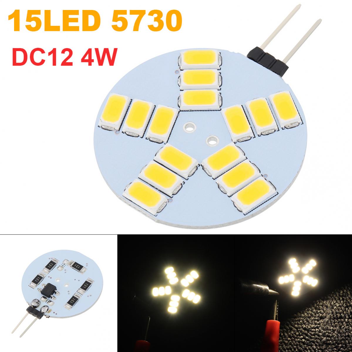 Licht Boord G4 Led Lamp 5730 Smd Led Lamp Dc 12V Bi Pin Lamp Led Lamp 4W warm Koud Led Verlichting Vervangen Halogeen