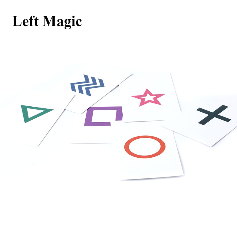 ESP Flash Printer Goocheltrucs Goochelaar Voorspellen de Select Kaart Magia Stadium Close Up Gimmick Mentalisme Flash ESP Card