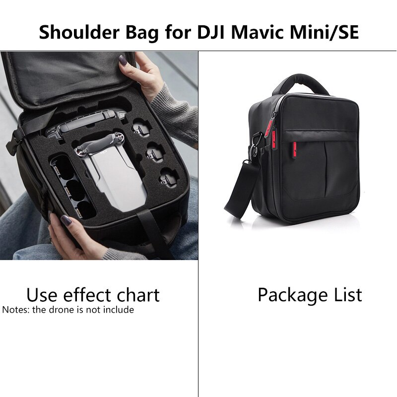 DJI Mini 2 Shoulder Bag Handbag PU Portable Carrying Case Mavic Mini Drone Accessories Storage Bag Mini SE 3 PRO Safety Case Bag: Bag-Mini-1-SE