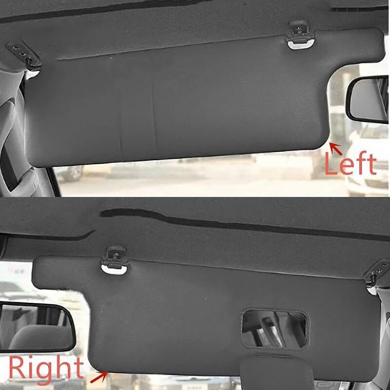 Voor L + R Interieur Zonneklep Zonneklep Met Haak Clip Voor Mitsubishi Pajero Montero Shogun Mkii V31 V32 V33