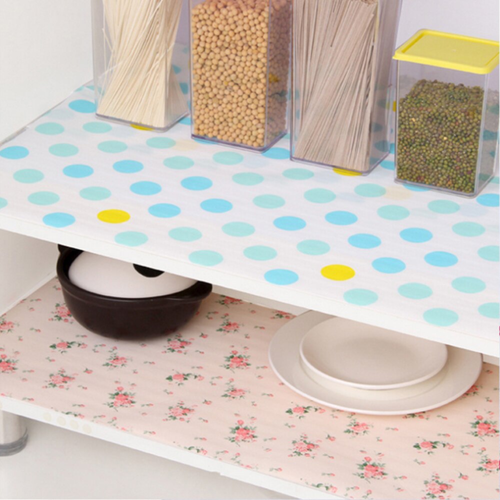 Keuken Tafel Mat Waterdicht Vochtbestendige Laden Kast Plank Liners Non Slip Kast Matten Voedsel Pad Voor Garderobe Kast
