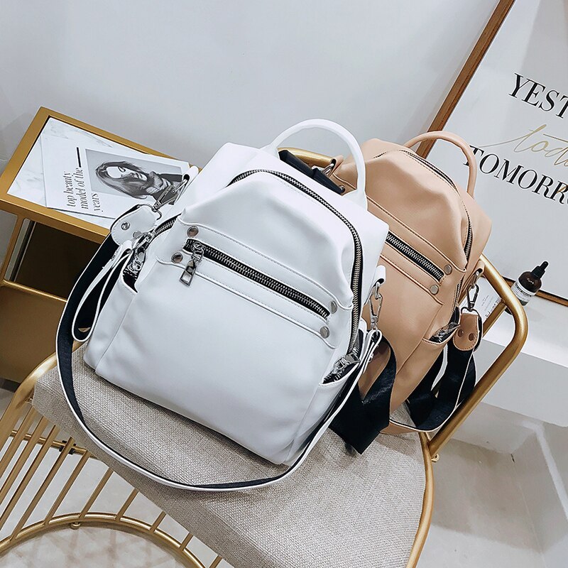 Women Backpack Female Shoulder Bag Multi-purpose Casual Ladies Small Backpack Travel Bag For Girls Backpack