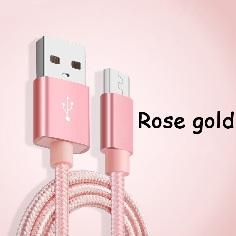 Szybka ładowarka 2M Micro USB do ASUS ZenFone 5Q Max ZB631KL ZB570TL LG Stylus Stylo 2 3 plus K11 K40 K50 synchronizacja danych przewód USB: 2 M / pink