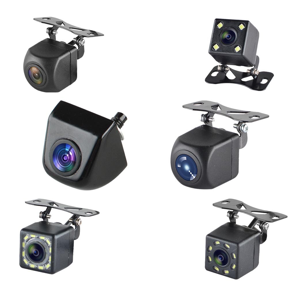 Car Back Reverse Camera 170 Degree LED HD Fisheyes 1080P Optional Rear View Camera Night Vision Parking Assistance Camera