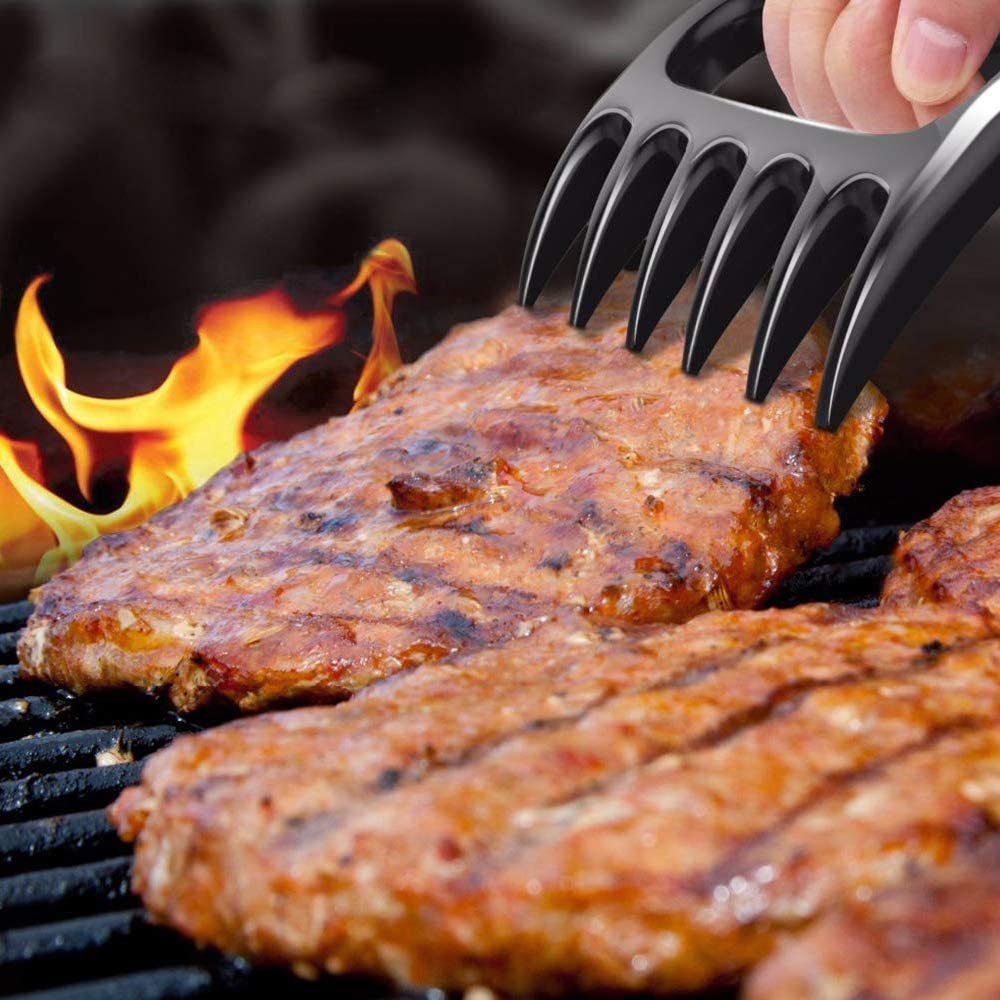 Premium BBQ Meat Claw, Pulled Pork Shredder Handler Forks Tongs for Barbecue Tools, Chicken Accessories Kitchen Tool Paws