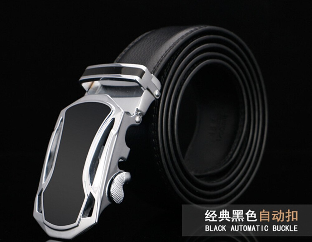 Men's Business Formal Belts Solid 3.5 X 115 CM Waist Belt Waistband Buckle Belt Faux Leather Waist Belt: Default Title