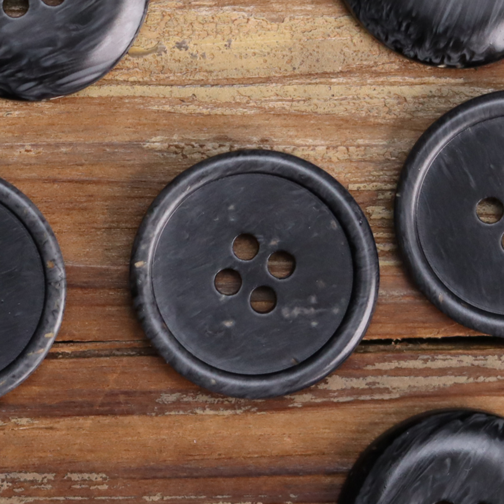 Wood Immitation Polyester Buttons For Casual Clothing Series Sweater Uniform Pants Classic White Suit Coat Button For Knit: 7# / Antique Brass