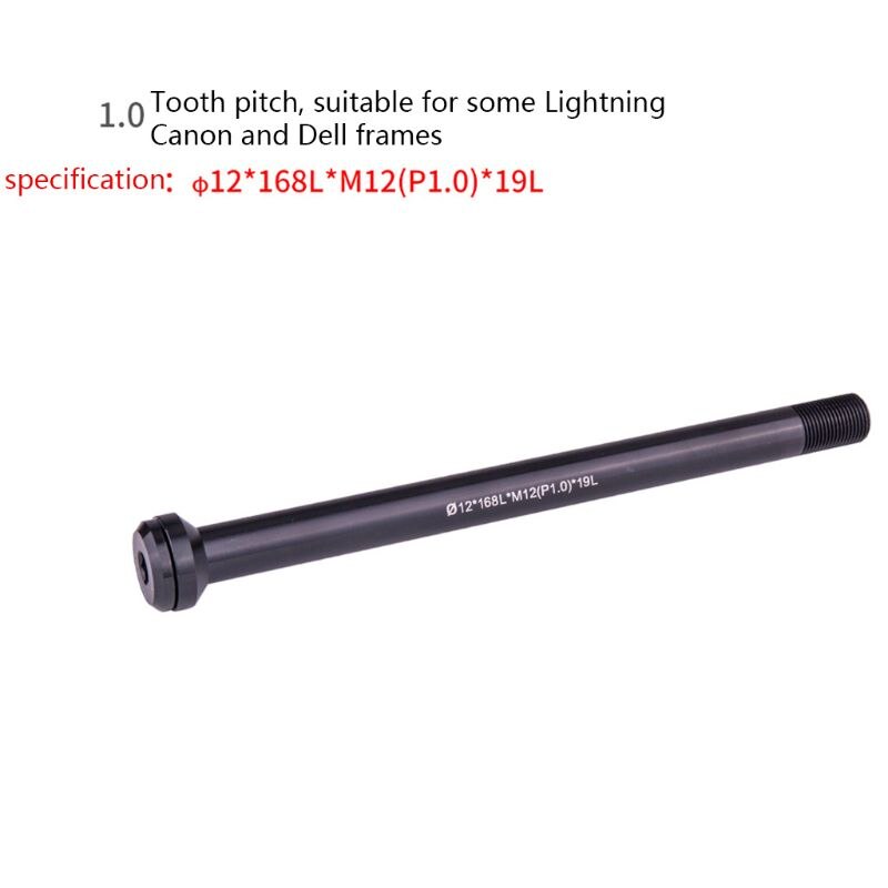 MTB Thru Axle Road Bike Shaft Front Rear Hub Skewers 12mm 15mm Wheel Axis Hub Shaft: 2SS702008-K